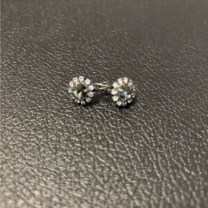 Sabika Black Diamon Grace Drop Earrings